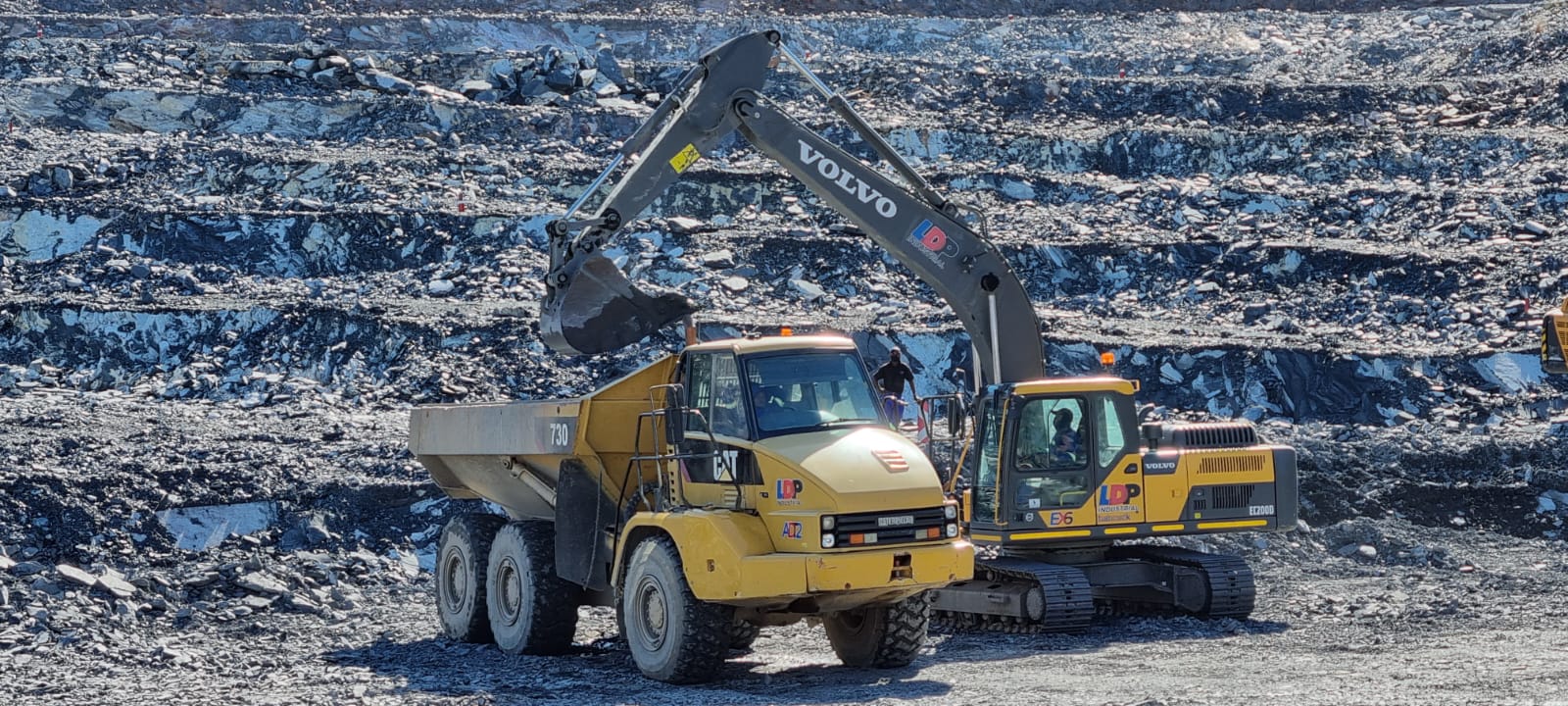 LDP Plant Hire on site